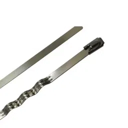RS PRO Cable Tie Zig Zag 520x4.6 mm 316 Stainless Steel-picture-30