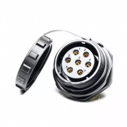 RS PRO Circular Connector 7 Contacts Panel Mount Socket Female IP68, 2070785-picture-13