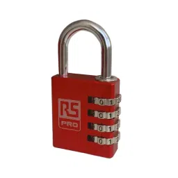 RS PRO Combination Aluminium Combination Padlock, 6 mm Shackle, 40 mm Body Model No 1963972-picture-35