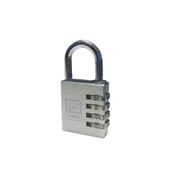 RS PRO Combination Aluminium Combination Padlock, 6 mm Shackle, 40 mm Body Model No 1963973-picture-26