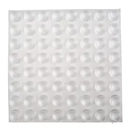 RS PRO Cylindrical PUR Self Adhesive Feet, 16.5 mm diameter x 10.2 mm height Model No 1735955 (1 Bag of 64) image 1