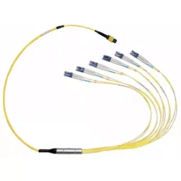 RS PRO Fibre Optic Cable MPO to LC Duplex Single Mode OS1 4.5 mm Yellow 20 m, 7388133-picture-10