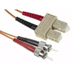 RS PRO Fibre Optic Cable ST to SC Duplex Multi Mode OM2 50/125 μm Orange 5 m, 5366901-picture-41
