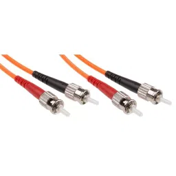 RS PRO Fibre Optic Cable ST to ST Duplex Multi Mode OM2 50/125 μm Orange 3 m, 5357294-picture-47