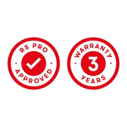 RS PRO Hose Pipe Black, Red EPDM 9.5 mm x 25 m Model No 1467734 image 2