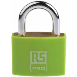 RS PRO Key Weatherproof Brass Padlock, 6mm Shackle, 43mm Body Model No 8274397-picture-47