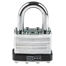 RS PRO Key Weatherproof Steel Padlock, 7mm Shackle, 40mm Body Model No 7816017-picture-31