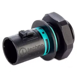 RS PRO Male 2 Pole 1 Way Tee Plug Panel Mount Rated at 10 A 400 V, 1369903-picture-21