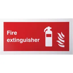 RS PRO Plastic Fire Safety Sign Fire extinguisher with English Text, 7631973-picture-32