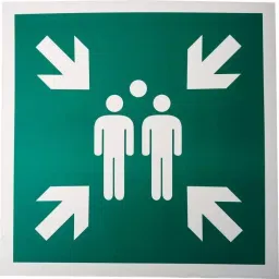 RS PRO Plastic Fire Safety Sign with Pictogram Only Text, 8578630-picture-37