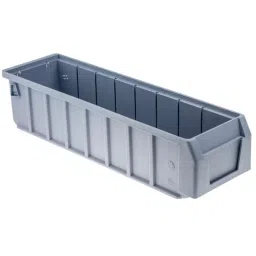 RS PRO PP Storage Bin, 400mm x 117mm, Blue Model No 7755306-image-23