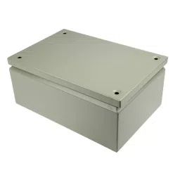 RS PRO RAL 7032 Steel Junction Box, IP66, 300 x 200 x 120mm Model No 122030-picture-13