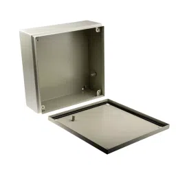 RS PRO RAL 7032 Steel Junction Box, IP66, 300 x 300 x 120mm Model No 122052 image 2
