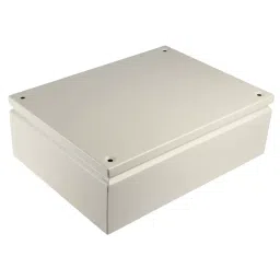 RS PRO RAL 7032 Steel Junction Box, IP66, 400 x 300 x 120mm Model No 122068-picture-14