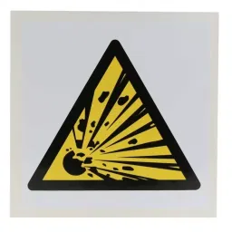 RS PRO Self-Adhesive Hazardous Substances Hazard Warning Sign Model No 8134432-picture-11