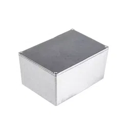 RS PRO Silver Aluminium Alloy Enclosure, IP65, Silver Lid, 115 x 89.9 x 54.9mm Model No 1610932-picture-45