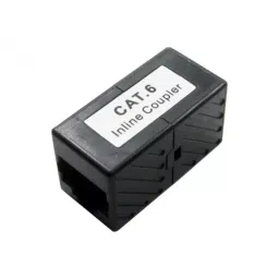 RS PRO Single-Port RJ45 Female Coupler Cat6 Unshielded 30 mm Length, Black-picture-37