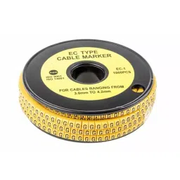 RS PRO Slide On Cable Markers Black on Yellow 3-4.2 mm, 8120852-picture-14
