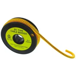 RS PRO Slide On Cable Markers Black on Yellow 3.5-7 mm, 8121177-image-41