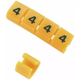 RS PRO Snap On Cable Markers Black on Orange 4-5 mm, 8121470-picture-32