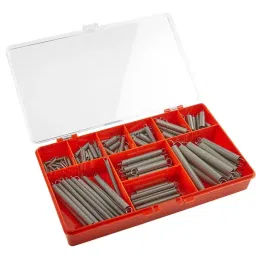 RS PRO Stainless Steel Extension Spring Kit 128 Springs, 684428-picture-35