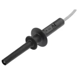 RS PRO Test lead, 10A, 5kV, Black, 1m Lead Length, 4233175-picture-34