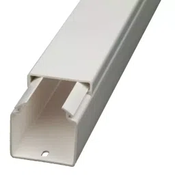 RS PRO White Mini Trunking W40xD40 mm 2 m PVC, 2374047 (Bag 4 pcs)-picture-42