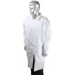 RS PRO White Unisex Visitor Coat L, 8295231 image 1