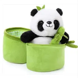 rss soft toys Cute Panda Plush with Bamboo, Soft Panda in Bamboo Stuffed Animals Toy- 18 cm-picture-14