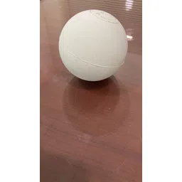 rtm 35MM White Food Grade Rubber Ball-picture-19