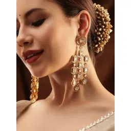 Rubans Gold-Tone Plated Earrings for Women-image-37