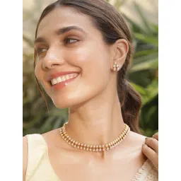 Rubans Gold-Tone Plated Set for Women-picture-34