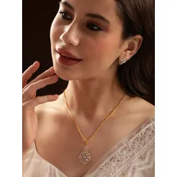 Rubans Gold-Tone Plated Set for Women-picture-37