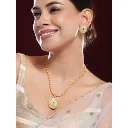 Rubans Gold-Tone Plated Set for Women-picture-35