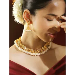 Rubans Gold-Tone Plated Set for Women-picture-22