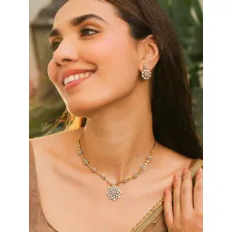 Rubans Gold-Tone Plated Set for Women-picture-45