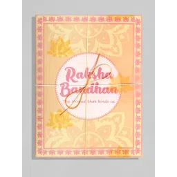 Rubans Silver Plated Handcrafted Rakhi Gift Set-picture-25