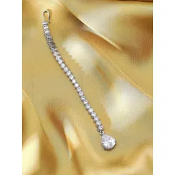 Rubans Zircon Studded Maang Tikka-picture-37