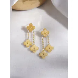 Rubans Voguish Floral Drop Earrings-picture-24