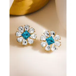 Rubans Voguish Floral Studs Earrings-picture-33