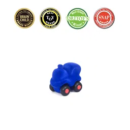 RUBBABU Natural Rubber Choo Choo TrainPull Along Toy- Blue image 1