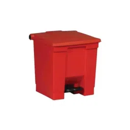 RUBBERMAID Legacy Step-On 30L Red Pedal Plastic Waste Bin, FG614300RED-picture-38
