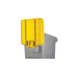 RUBBERMAID Waste Bin Lid 298.5 mm Yellow Polypropylene for Slim Jim Recycling Station Lid Inserts, 2007907-picture-15