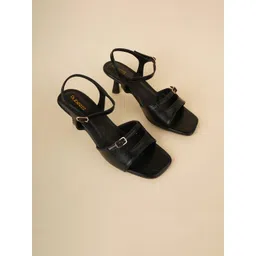 Rubeezz Women Kitten Sandals-image-11