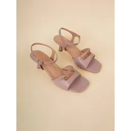 Rubeezz Women Open Toe Kitten Sandals-image-29