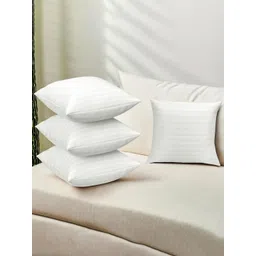 RUBOXA 4-Pcs White Square Pre-Filled Cushions-image-8