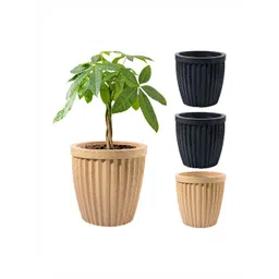 RUBOXA 4Pcs Brown UV ProtectedPlanters-image-14