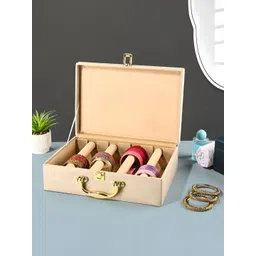 RUBOXA Beige Regular Jewellery Organiser Organisers image 1