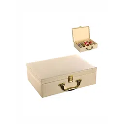 RUBOXA Beige Regular Jewellery Organiser Organisers image 4