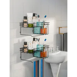 RUBOXA Black Set of 2 Regular Multi-Utility Organisers-picture-20